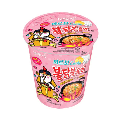 三养 辣鸡卡邦尼 杯面 80g CARBO HOT CHICKEN CUP