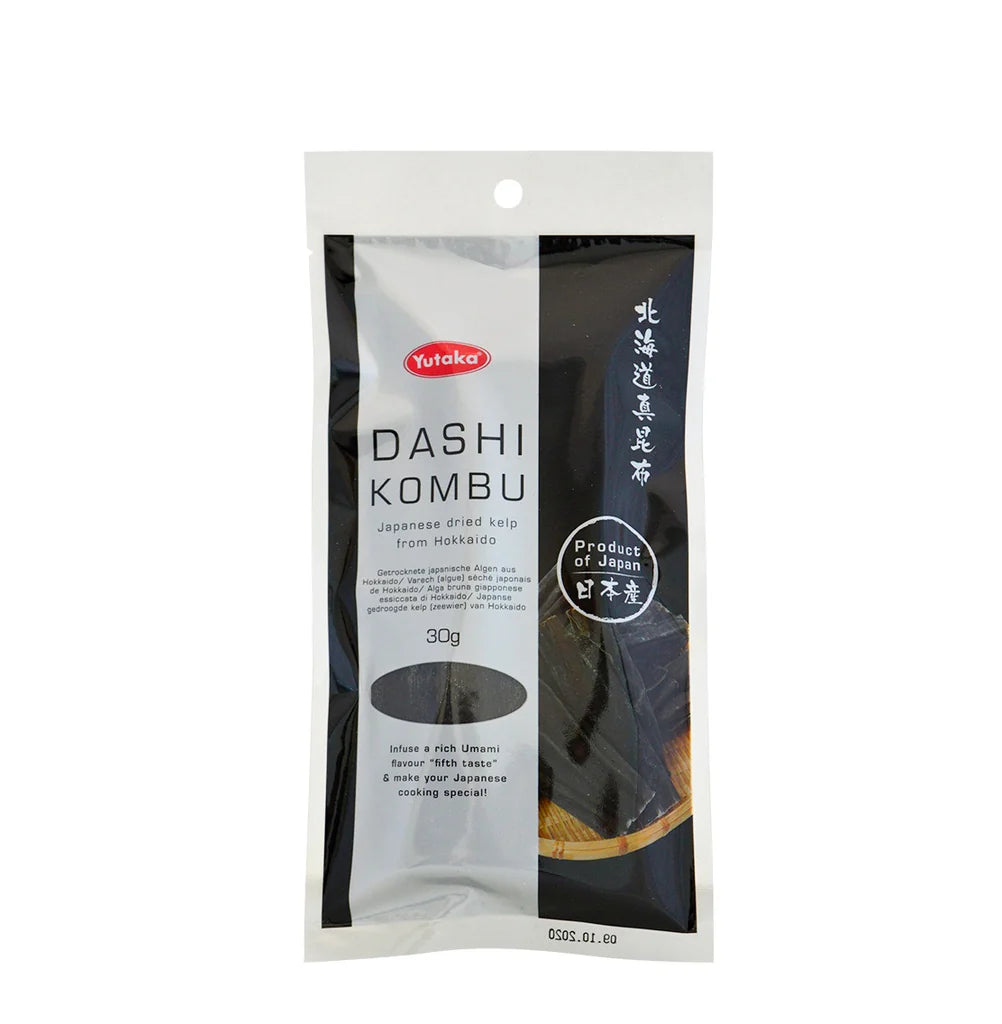 Yutaka 日本昆布30g Yutaka Japanese Dashi Konbu (Dried Kelp)