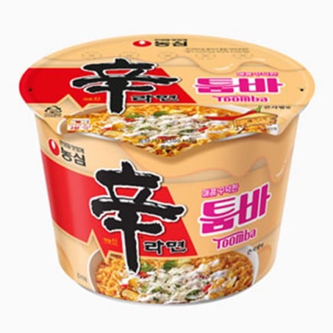 韓式卡邦尼辛辣炒杯麵 113G Nongshim Shin Ramen Toomba Cup 113G