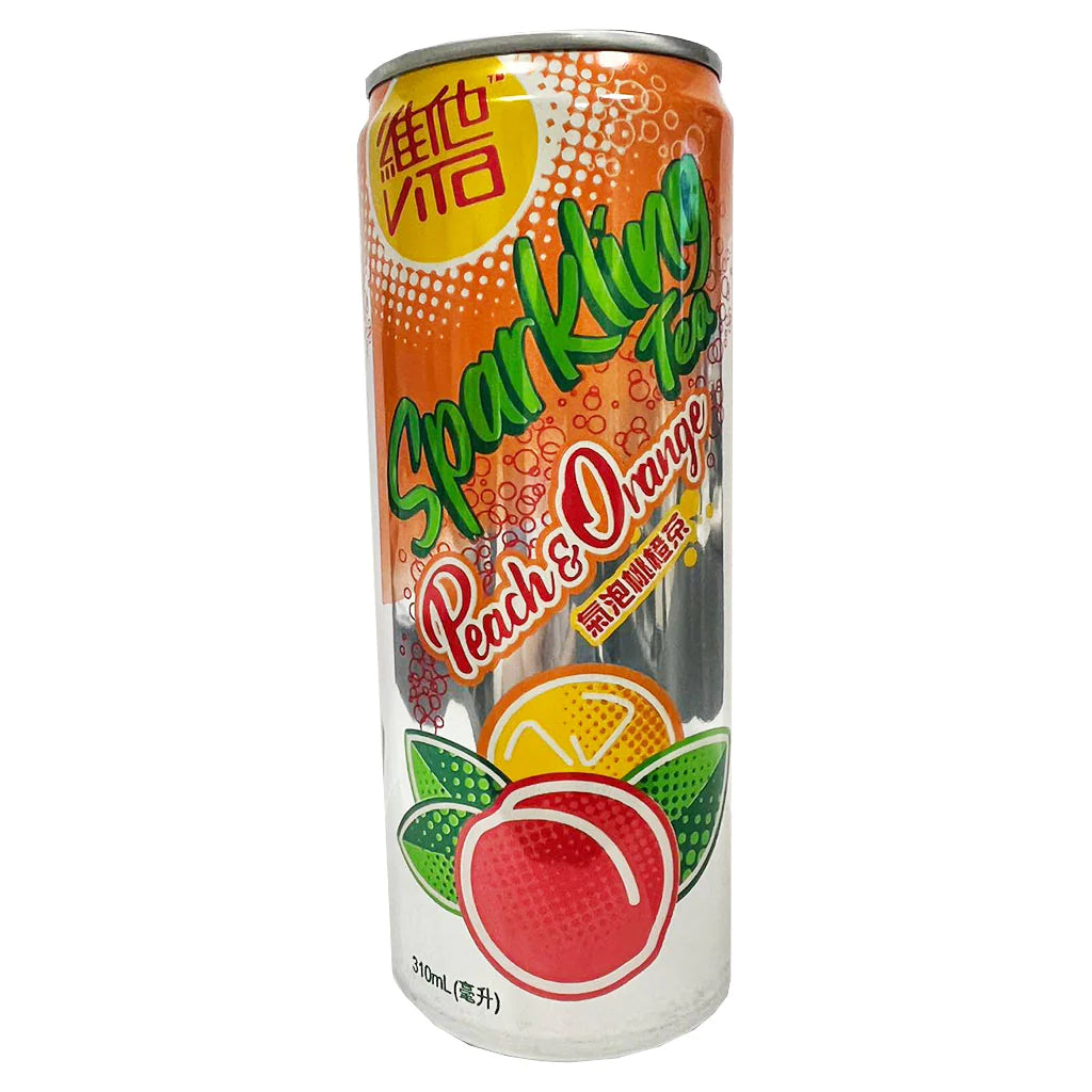 維他氣泡桃橙茶飲品310ml(罐裝)