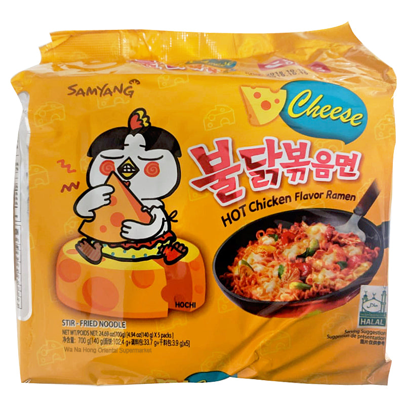 韓國三養 火辣雞麵 芝士味 5連包