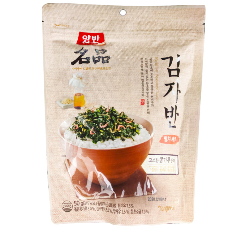 韓國東旺 香脆小魚蝦 拌飯紫菜 50G