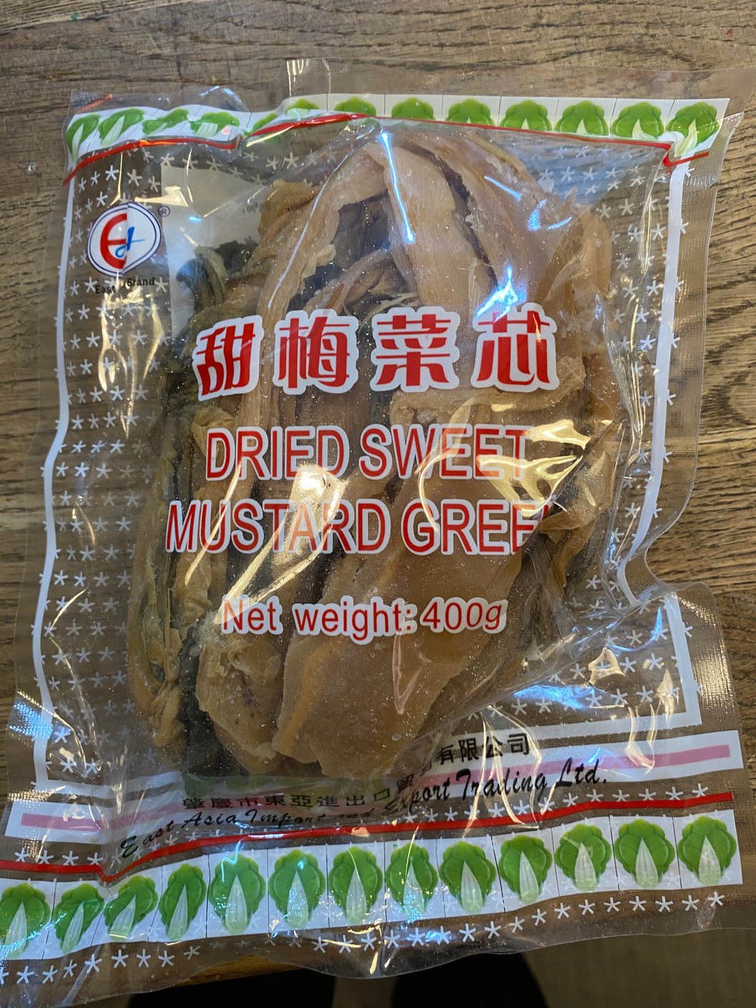 甜梅菜芯400g