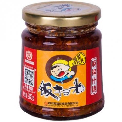 飯掃光麻辣什錦Sichuan Pepper Pickles 280g