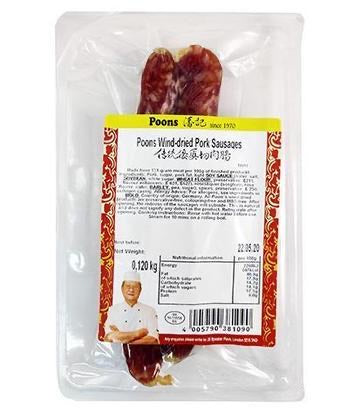 潘記臘腸Pork Sausages 120g