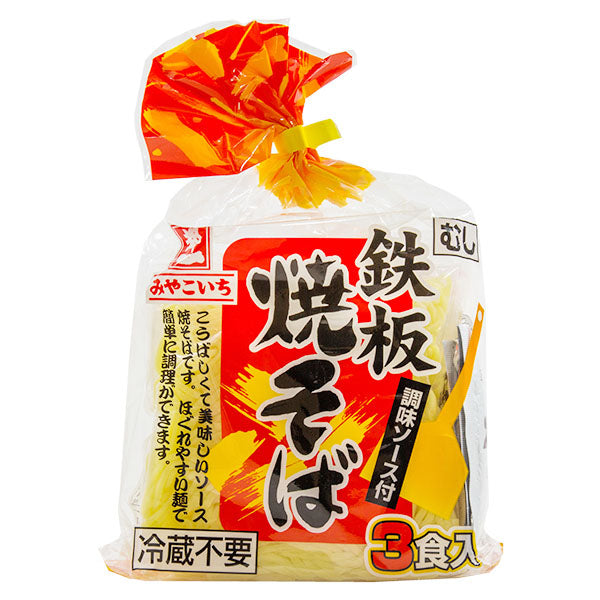 日本都一日式鐵板炒麵 帶醬料 (3包)